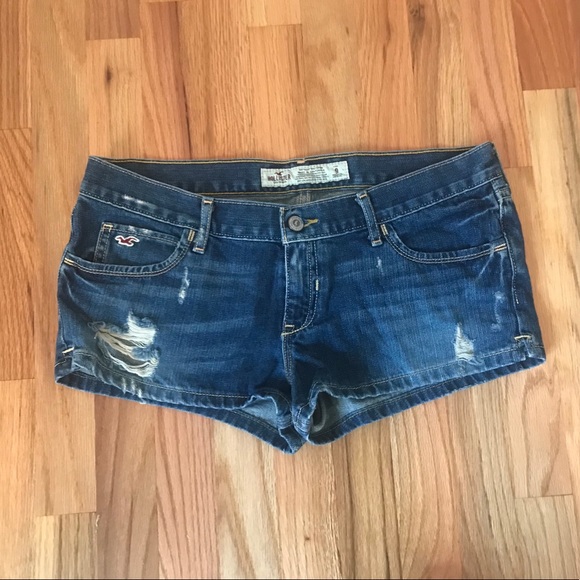 Hollister Pants - Hollister denim shorts